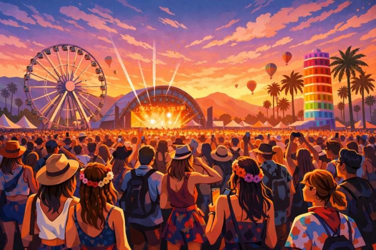 Tickets für Coachella Music Festival — Empire Polo Club, Indio — Freitag, 9. April 2027