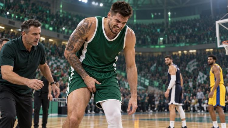 AI ilustracija: Juancho Hernangómez ozlijeđen uoči dvostrukog kola EuroLeague: Panathinaikos čeka ASVEL i Maccabi u Ateni