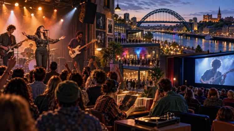 ilustracja AI: Mercury Prize 2026 w Newcastle: ponad 30 koncertów, listening sessions i wydarzeń filmowych w programie Fringe