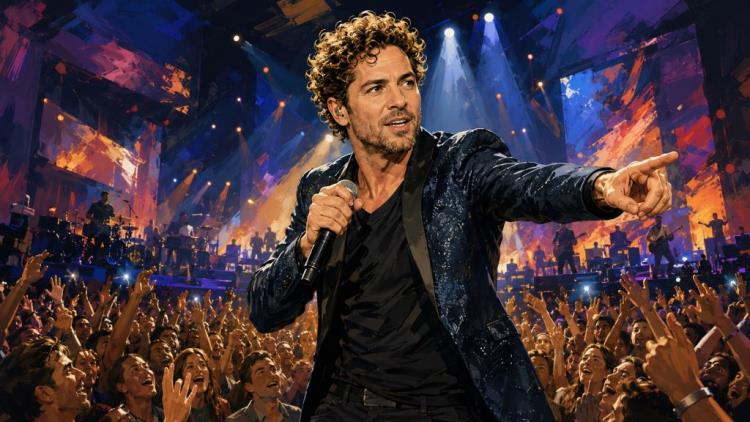 Tickets for David Bisbal — Movistar Arena, Santiago — Tuesday, 6 October 2026