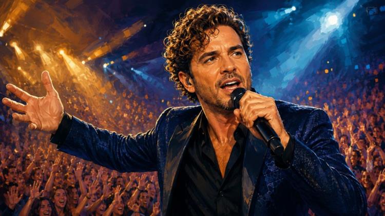 illustration IA: Billets pour David Bisbal — Metropolitano De Rosario, Rosario — dimanche 18 octobre 2026