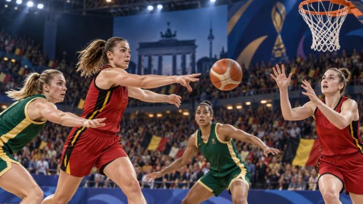 AI ilustracija: Belgija bez poraza u četvrtfinalu SP-a, Julie Allemand postavila povijesni rekord asistencija u Berlinu
