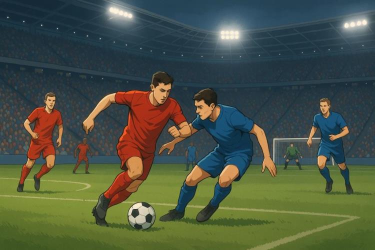 KI-Illustration: Tickets für Strasbourg gegen Stade Brestois 29 — Stade de la Meinau, Straßburg — Samstag, 21. November 2026