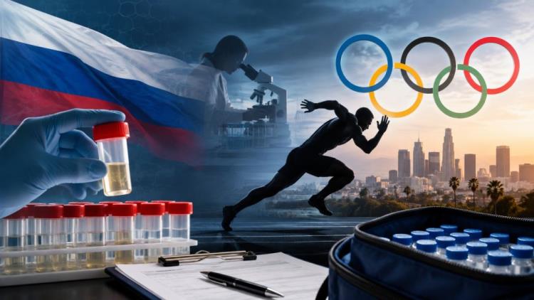 AI ilustracija: WADA pojačava neovisni antidopinški nadzor ruskih sportaša na putu prema Olimpijskim igrama Los Angeles 2028