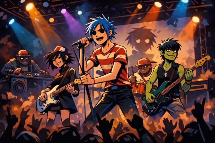 Ulaznice za Gorillaz — Dickies Arena - Complex, Fort Worth — petak, 16. listopada 2026.