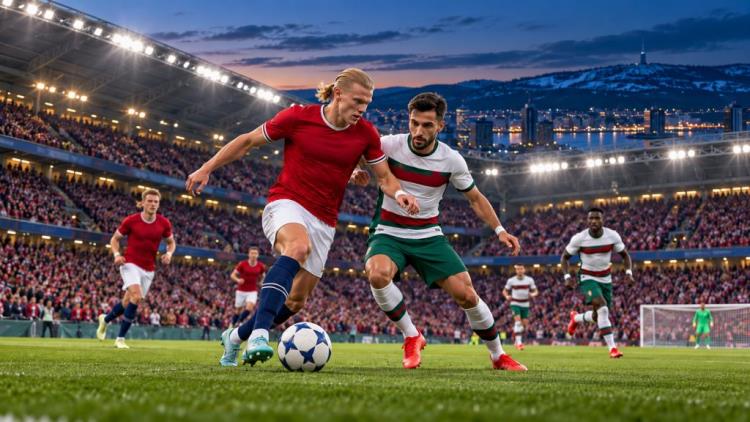 AI ilustracija: Norveška - Portugal na rasprodanom Ullevaalu: Liga nacija donosi veliki dvoboj u Oslu pred punim tribinama