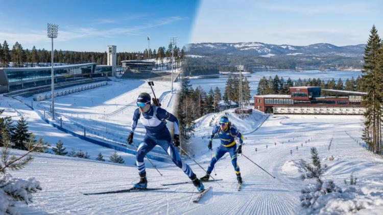 AI illustration: Kontiolahti and Östersund battle to host the 2031 Biathlon World Championships, decision in September