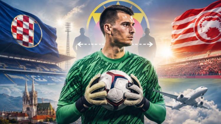 KI-Illustration: Fenerbahçe dementiert Angebote von Dinamo und Olympiacos für Livaković, Zukunft des Torhüters weiter offen
