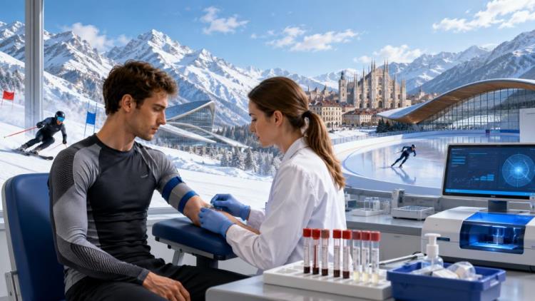 AI illustration: WADA reviews Milano Cortina 2026 anti-doping program and highlights lessons for future major sporting events