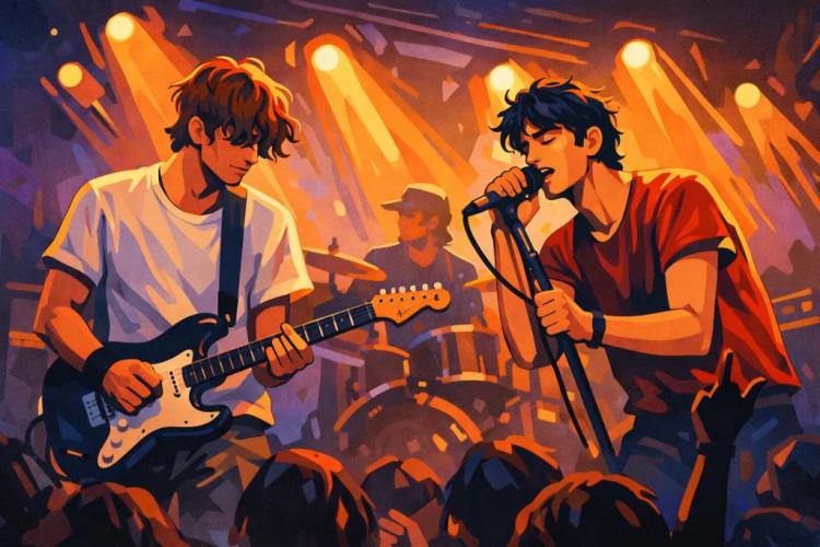 AI ilustracija: Ulaznice za Royel Otis u Chicagu - ulaznice za indie-pop koncert u The Salt Shed Outdoors uz ljetni zvuk turneje — The Salt Shed, Chicago — ponedjeljak, 13. srpnja 2026.