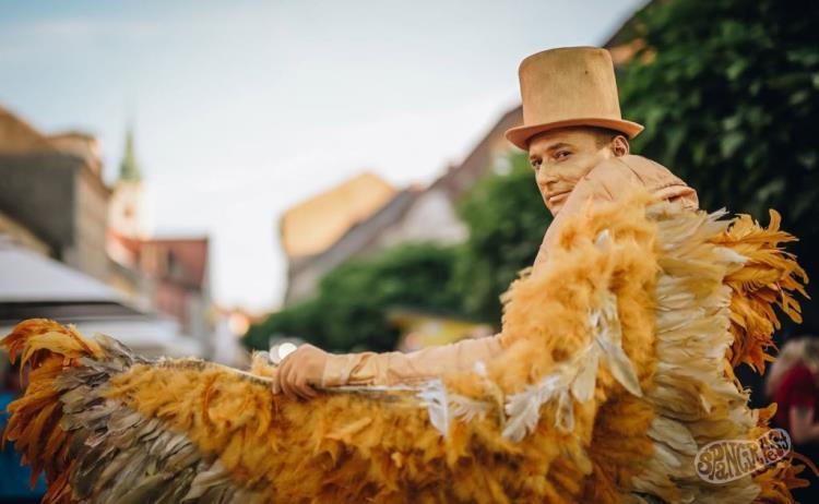 Špancirfest am 26. August in Varaždin: Straßenkunst, Ljubaf, französische Chansons und Cargodusjet live