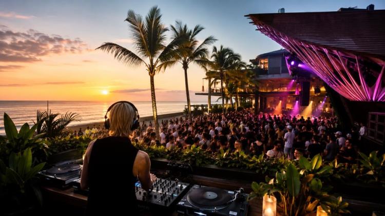 AI illustration: Dekmantel makes Bali debut with Avalon Emerson, Soichi Terada and a strong Indonesian electronic lineup