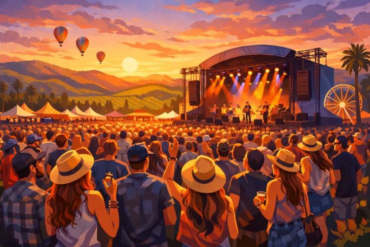 Billets pour BottleRock Napa Valley — Napa Valley Expo Center, Napa — vendredi 28 mai 2027