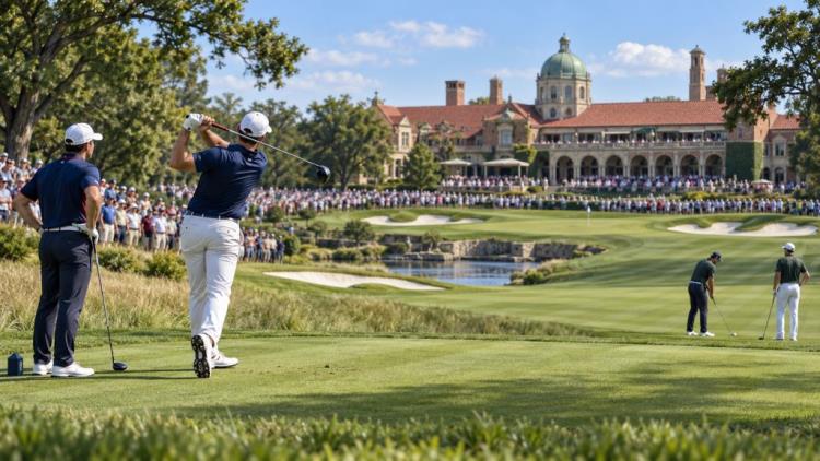 AI ilustracija: Presidents Cup 2026: Scheffler i Burns otvaraju prvi dan protiv Leeja i Ima na Medinah Country Clubu