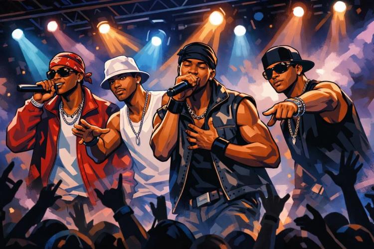 ilustración con IA: Entradas para B2K — Greenhouse Lounge, Desoto — miércoles, 24 de junio de 2026