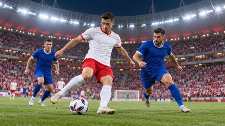 AI illustration: Poland vs Bosnia and Herzegovina in Warsaw: Lewandowski set for Nations League opener at PGE Narodowy