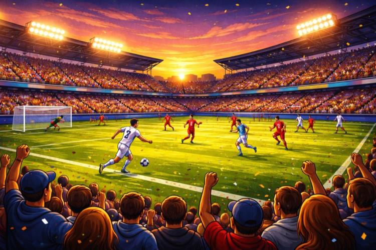 KI-Illustration: Tickets für Angers gegen Nice — Raymond-Kopa-Stadion, Angers — Samstag, 7. November 2026