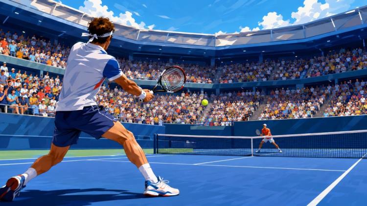 AI illustration: Tickets for US Open Tennis — Arthur Ashe Stadium at the USTA Billie Jean King National Tennis Center, Flushing — Monday, 31 August 2026