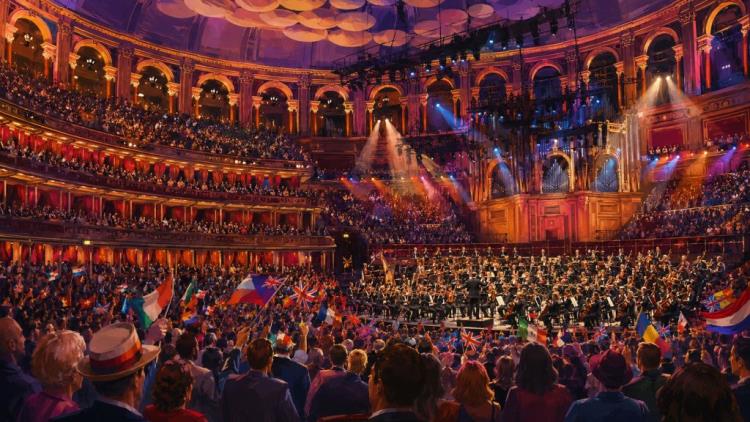 AI illustration: Tickets for BBC Proms — Royal Albert Hall, London — Tuesday, 21 July 2026