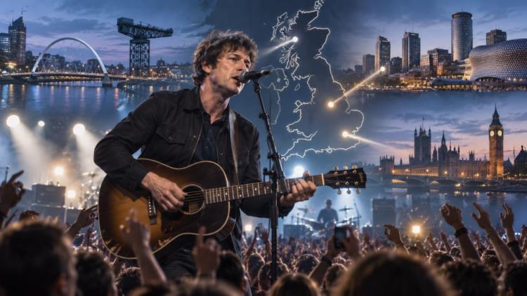 AI ilustracija: Jamie T proširio britansku turneju za 2026. novim koncertima u Birminghamu, Londonu i Glasgowu zbog velike potražnje