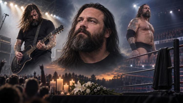 ilustración con IA: Muere Andy Williams: guitarrista de Every Time I Die y luchador The Butcher deja un doble legado artístico