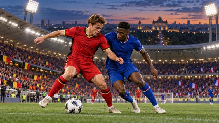AI ilustracija: Belgija - Francuska u Bruxellesu: rasprodan derbi Lige nacija, hospitality i službeni RBFA ticketing aktivni