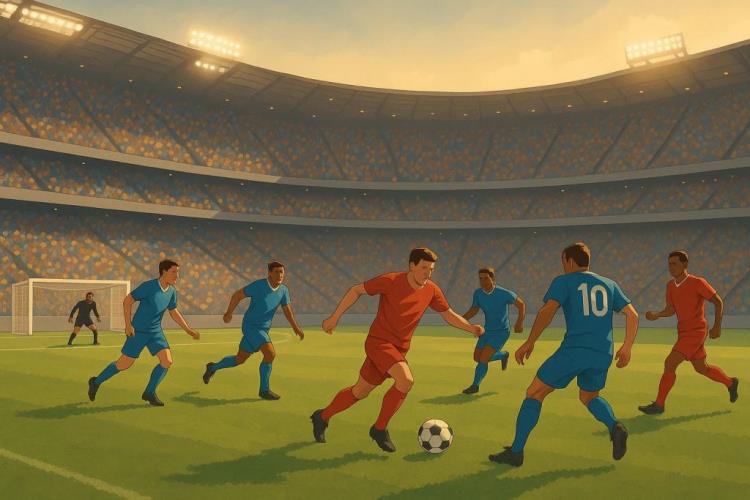 KI-Illustration: Tickets für Paris Saint Germain gegen Paris FC — Parc des Princes, Paris — Samstag, 12. Dezember 2026