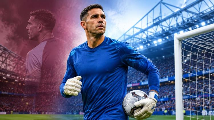 AI illustration: Chelsea sign Emiliano Martínez for £7.5 million as World Cup winner takes immediate role in goal for Blues