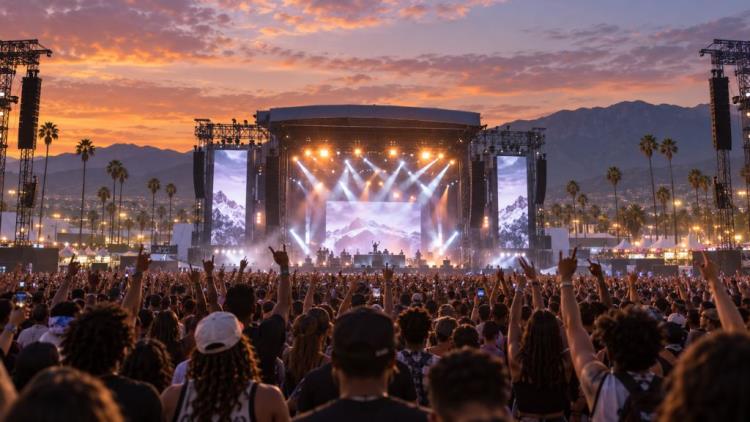 illustration IA: Rolling Loud California 2027 revient à San Bernardino pour trois jours de festival et son dixième anniversaire