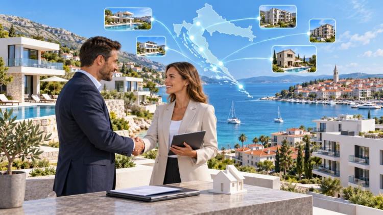 AI illustration: Irundo acquires Sunny Travel in Novalja and expands its Croatian short-term rental portfolio beyond 700 properties