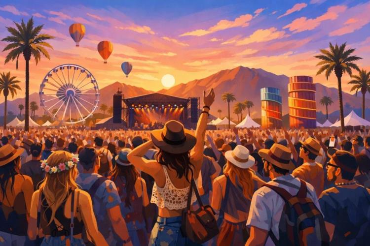 Tickets für Coachella Music Festival — Empire Polo Club, Indio — Freitag, 16. April 2027