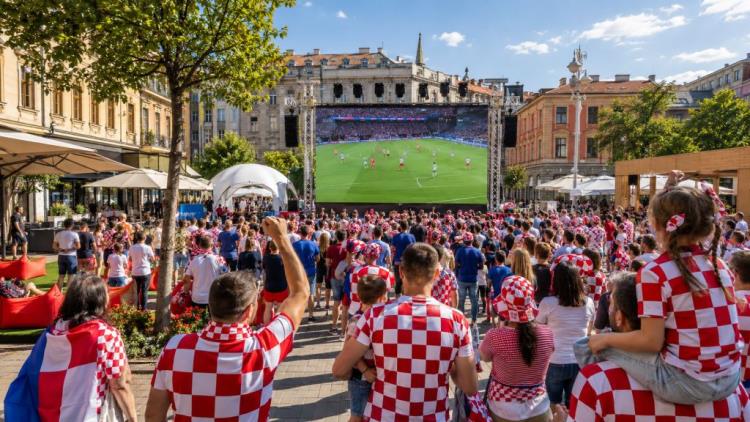 Vatrena zona HNS-a na Cvjetnom trgu otvara navijačko središte za Hrvatsku na Svjetskom prvenstvu