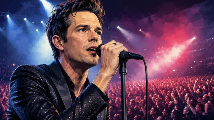 ilustracja AI: Bilety na Brandon Flowers — Roseland Theater, Portland — poniedziałek, 7 września 2026