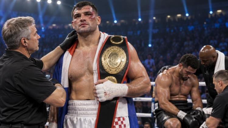 AI ilustracija: Hrgoviću 30-dnevna medicinska suspenzija nakon osvajanja IBF naslova protiv Itaume u londonskoj O2 Areni