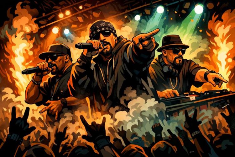 ilustración con IA: Entradas para Cypress Hill — Teatro Caupolican, Santiago — miércoles, 11 de noviembre de 2026