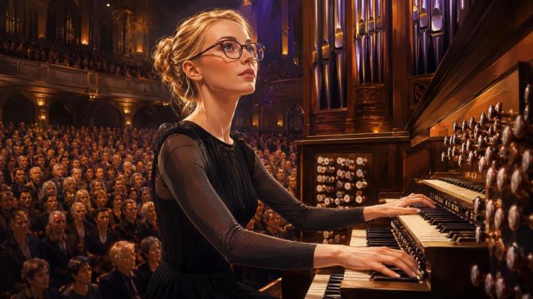 illustration IA: Billets pour Anna Lapwood — St Peter's Church, Parkstone, Poole — samedi 3 octobre 2026