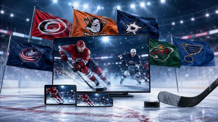 AI illustration: Amazon expands NHL streaming as Prime Video takes local rights for six US clubs from the 2026/27 season