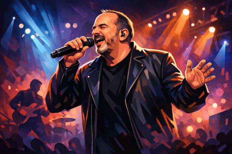 illustration IA: Billets pour Tony Cetinski à Koper - concert open-air à Vinakoper avec ballades pop et voix chaleureuse — Vinakoper - Vinski Boutik, Koper — vendredi 19 juin 2026