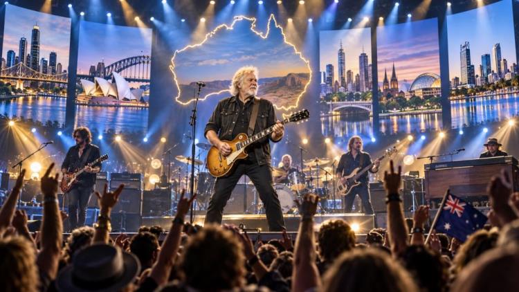 illustration IA: Bachman-Turner Overdrive arrive enfin en Australie: cinq concerts de la tournée No Speed Limit en février 2027
