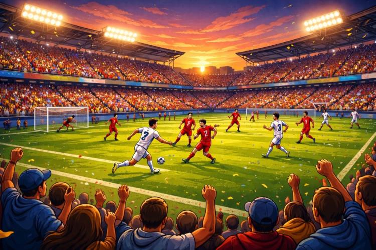 KI-Illustration: Tickets für Stade Brestois 29 gegen ES Troyes — Stade Francis-Le Blé, Brest — Samstag, 12. Dezember 2026