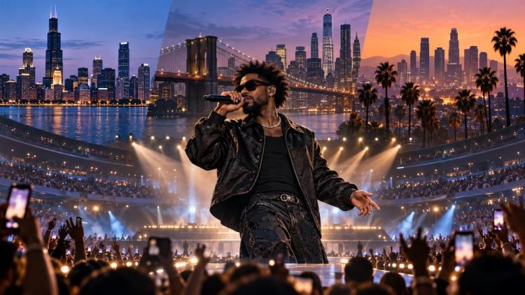 AI ilustracija: Brent Faiyaz vraća se u američke arene: Chicago, Brooklyn i Los Angeles dobivaju tri velika koncerta