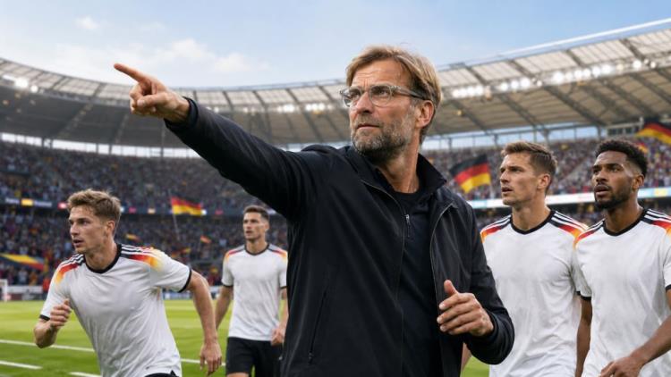 AI ilustracija: Jürgen Klopp preuzeo Njemačku do 2030. - novi početak nakon razočaranja na Svjetskom prvenstvu 2026. godine
