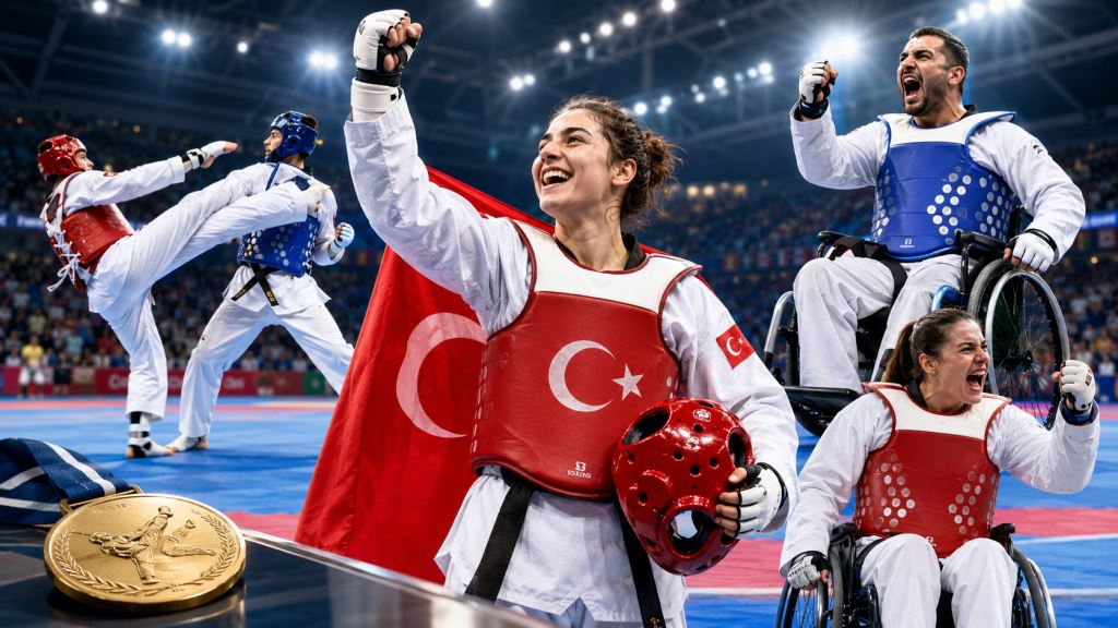 Türkiye an der Spitze der Taekwondo-EM, britische Para-Kämpfer dominieren Schwergewichte
