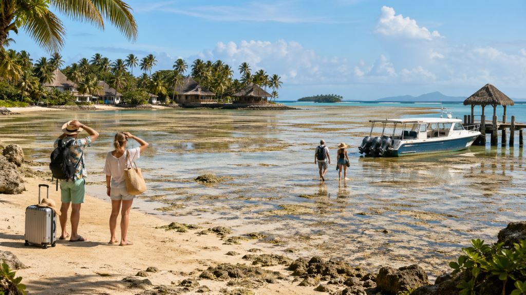 Quand la mer se retire devant les touristes : comment les marées peuvent changer des vacances sur une île et les excursions prévues