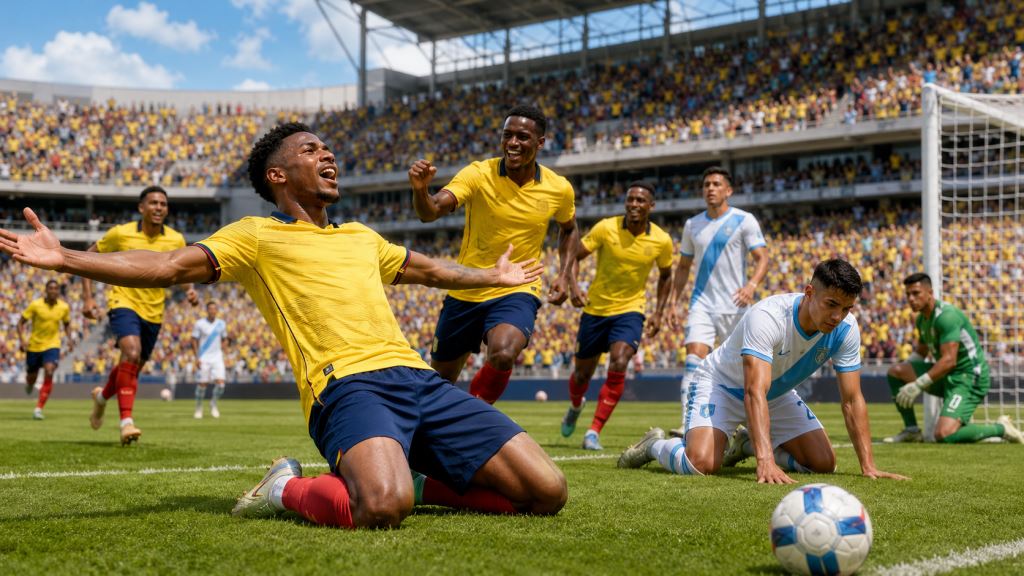 Ecuador schlägt Guatemala 3:0 in Columbus und sammelt wichtigen Schwung für Gruppe E der Fußball-WM 2026