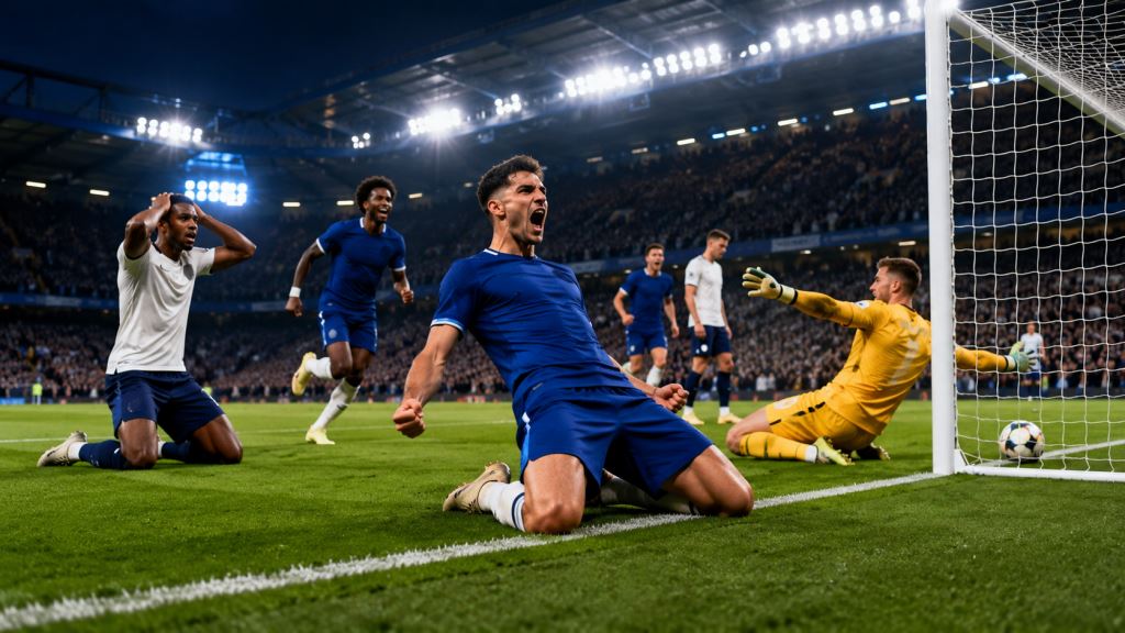 Chelsea srušio Tottenham u londonskom derbiju i ostavio ga u dramatičnoj borbi za ostanak
