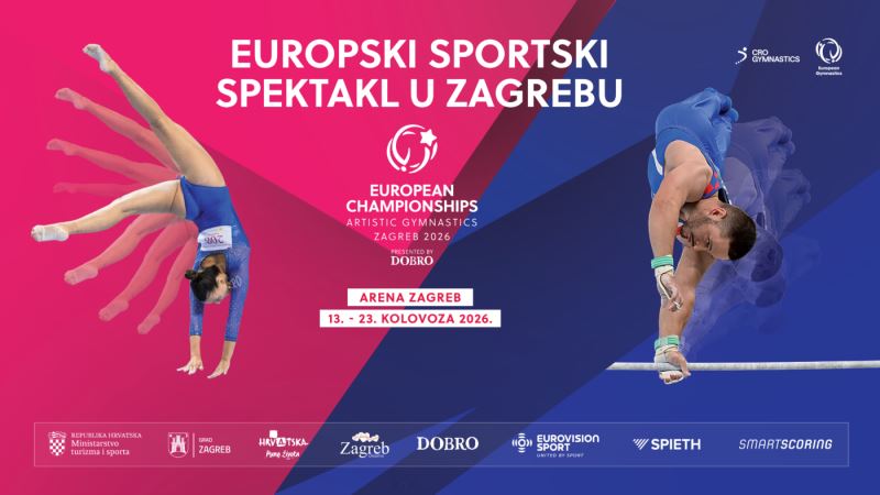 Europsko prvenstvo u sportskoj gimnastici u Zagrebu okuplja više od 600 sportaša iz više od 40 zemalja