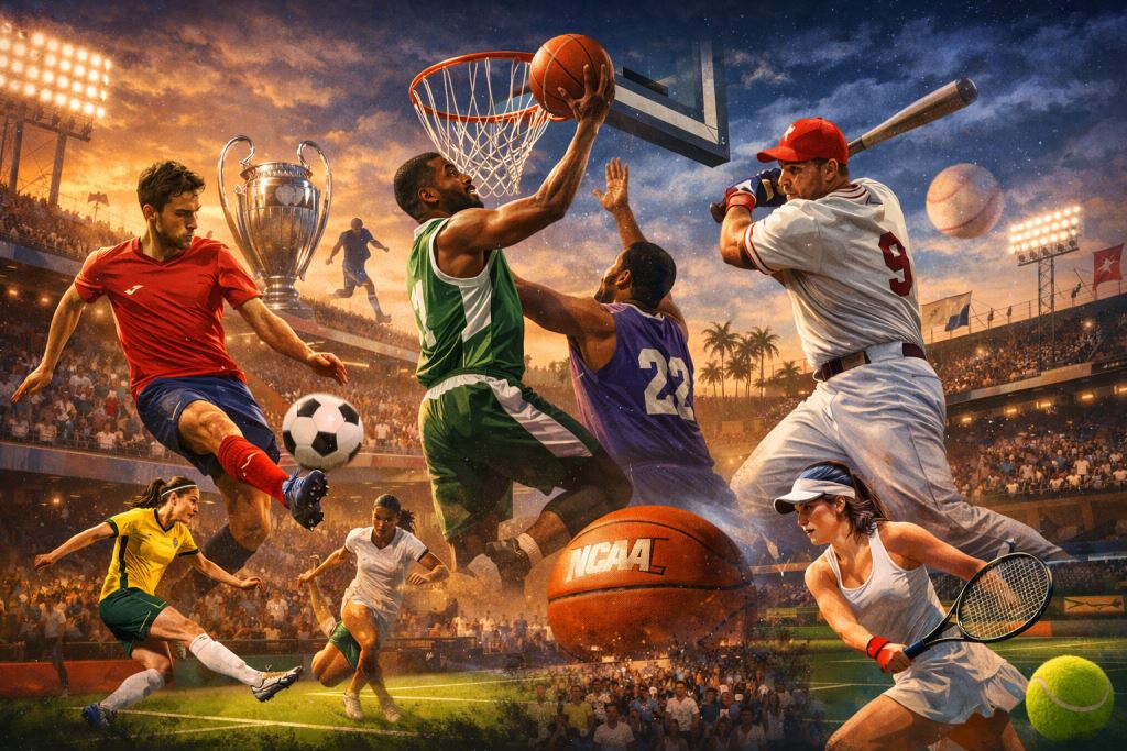 Jučer, danas, sutra: Liga prvaka, NBA, March Madness i Miami Open mijenjaju ritam sportskog tjedna