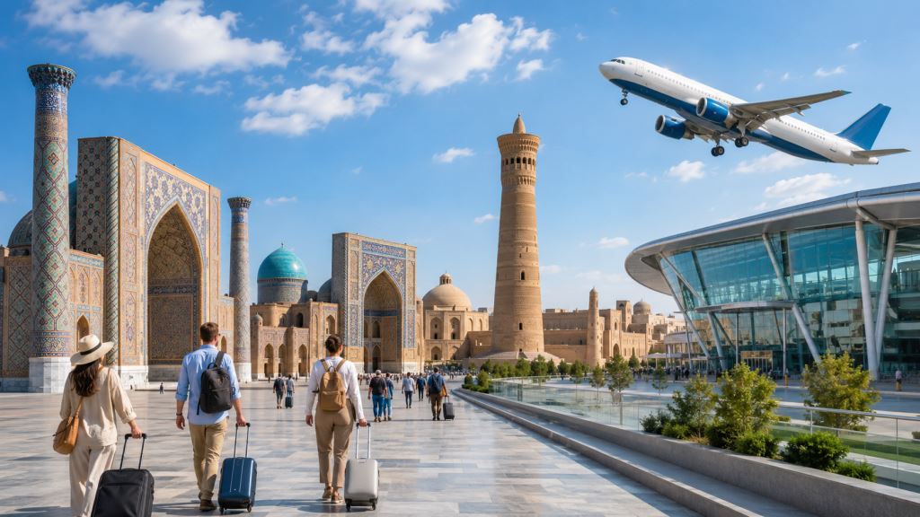 Uzbekistan on the Silk Road: new flights, modern airports and a practical travel guide