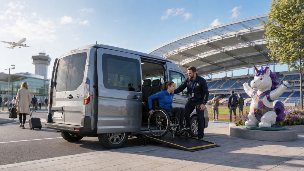 Glasgow 2026 boosts accessibility and athlete arrivals with Allied Mobility and Glasgow Airport